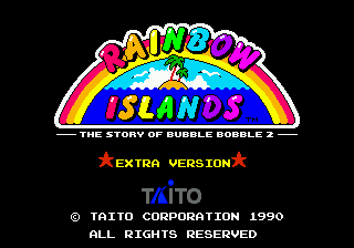 Rainbow Islands Extra